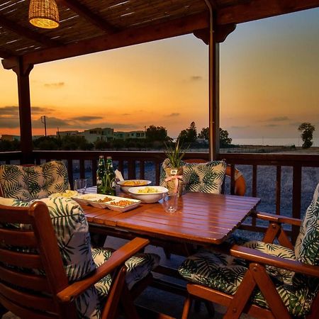 Mayia Sunset Sea Front House Gouves Heraklion Εξωτερικό φωτογραφία